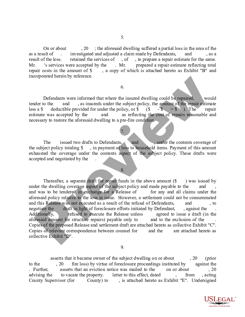 Mississippi Complaint To Interplead Us Legal Forms