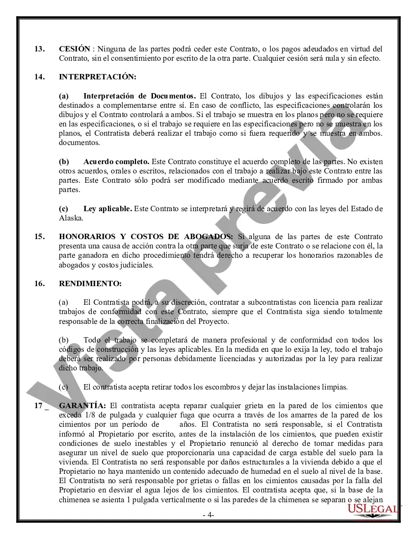 Preview Contrato de Fundación para Contratista