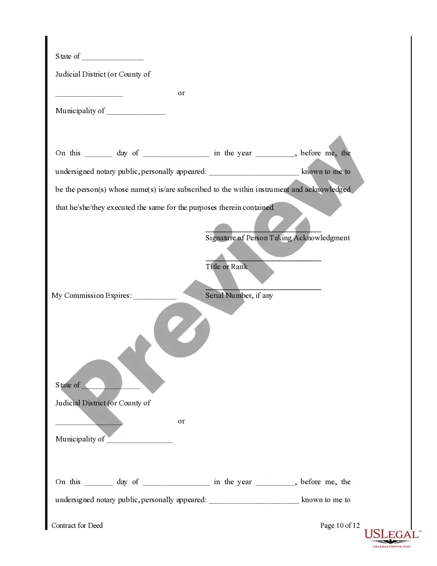 Get Agreement or Contract for Deed for Sale and Purchase of Real Estate a/k/a Land or Executory Contract Preview Agreement or Contract for Deed for Sale and Purchase of Real Estate a/k/a Land or Executory Contract