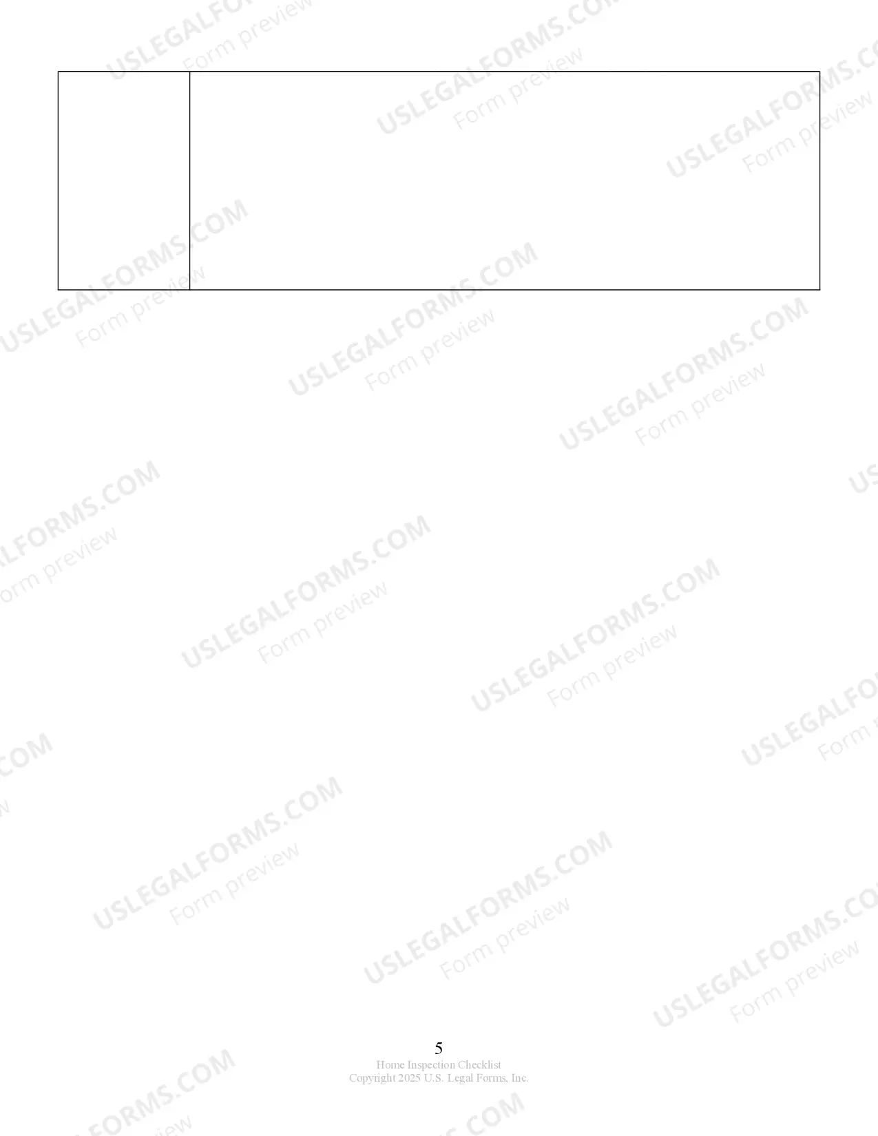 Preview Buyer's Home Inspection Checklist