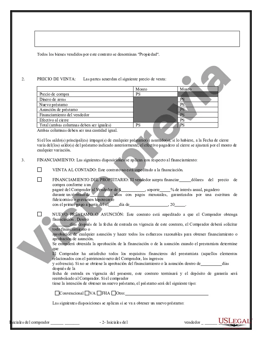 Preview Contrato de Compraventa de Bienes Inmuebles sin Corredor para Acuerdo de Venta de Casa Residencial