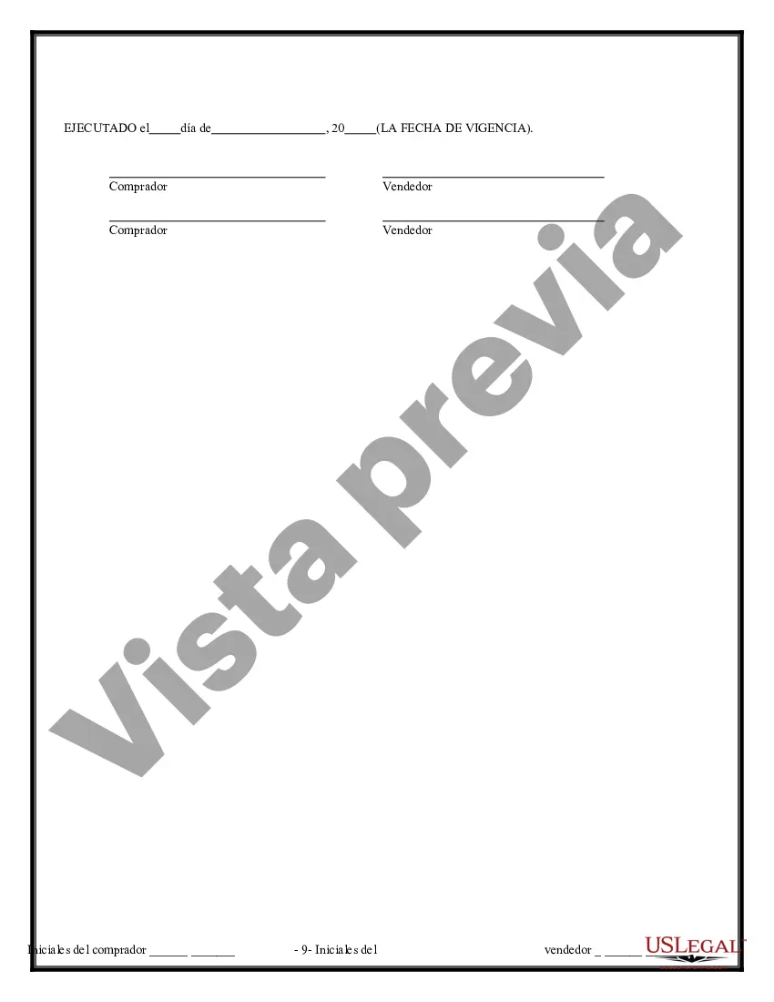 Preview Contrato de Compraventa de Bienes Inmuebles sin Corredor para Acuerdo de Venta de Casa Residencial