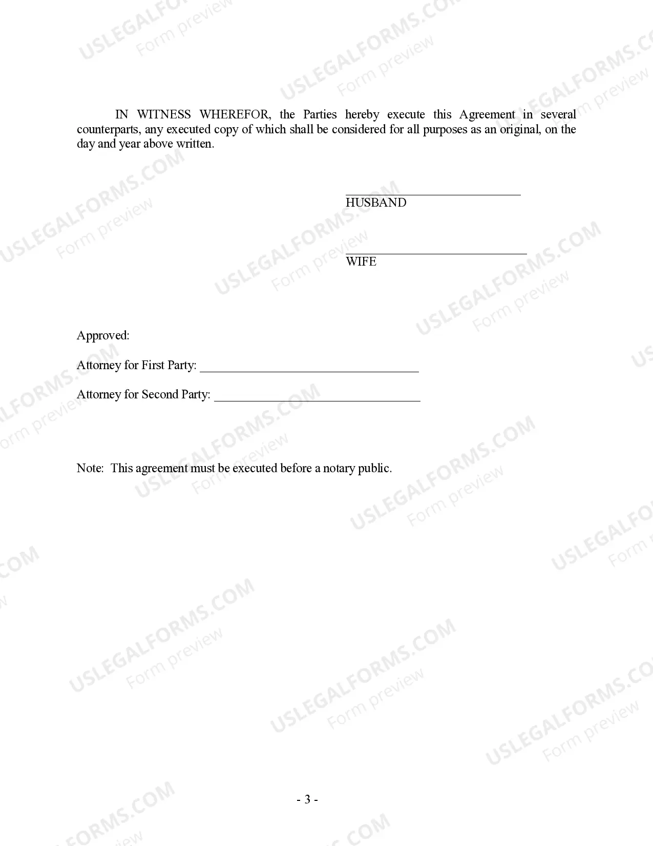 Preview Amendment to Prenuptial or Premarital Agreement