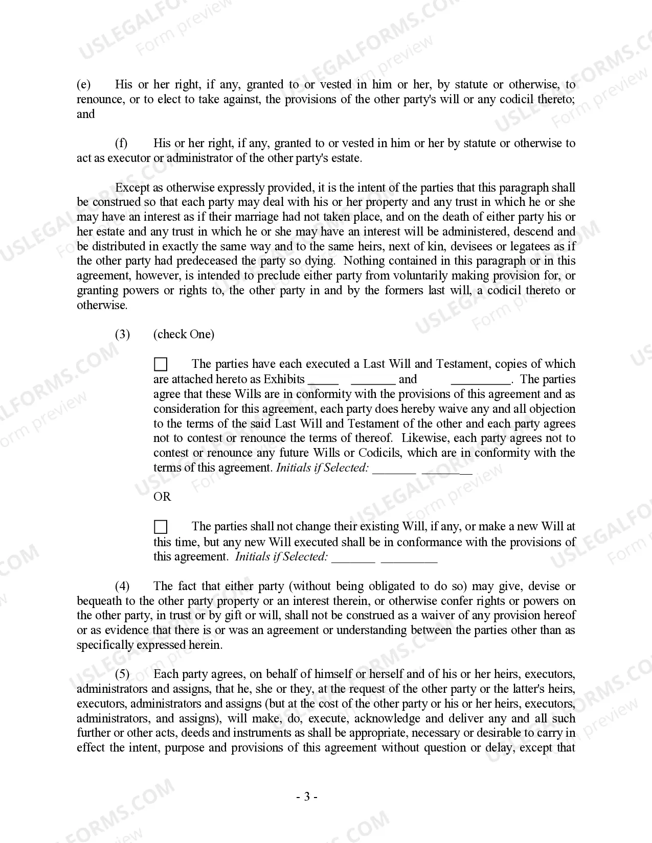 Preview Alaska Prenuptial Premarital Agreement with Financial Statements