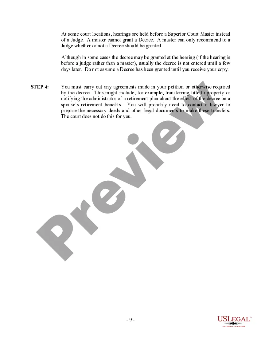 Preview Alaska No-Fault Agreed Uncontested Divorce Package for Dissolution of Marriage for Persons with No Children with or without Property and Debts