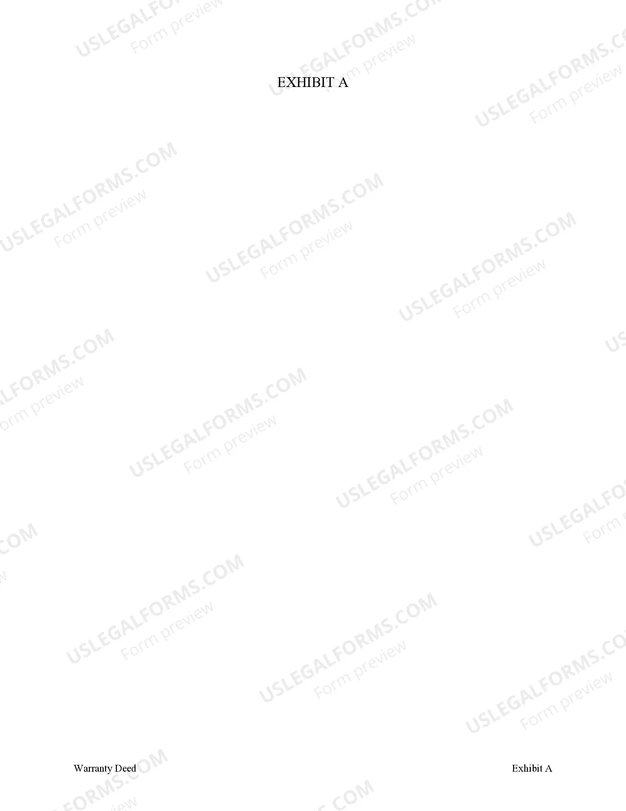 Preview Warranty Deed - Trust to an Individual