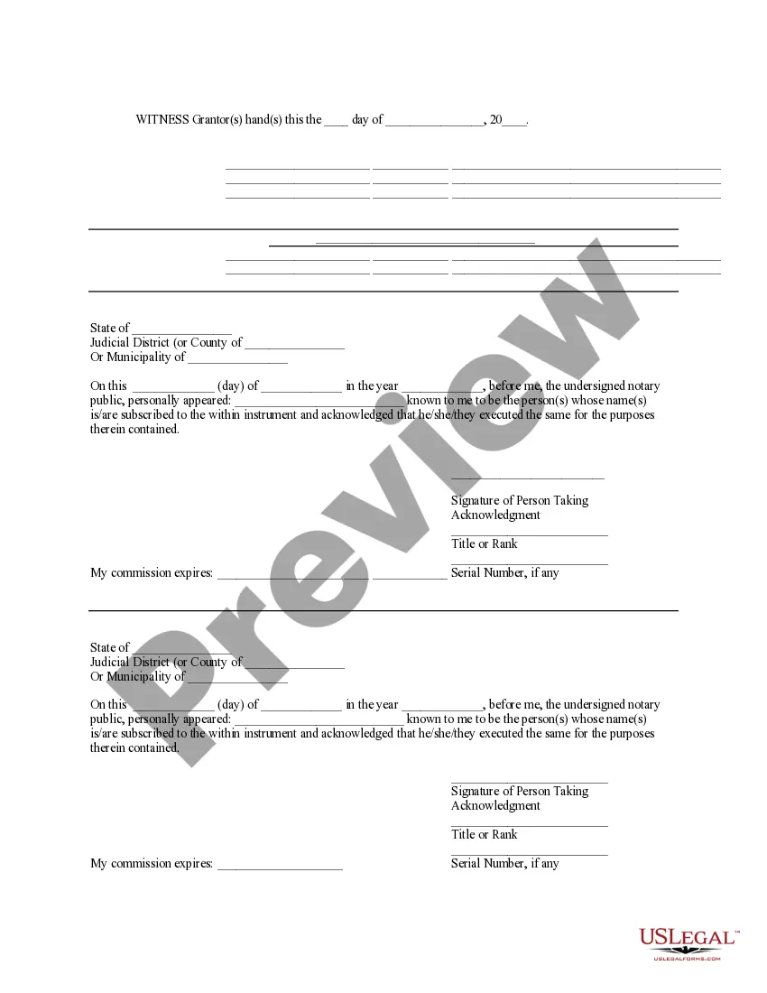 Preview Warranty Deed to Child Reserving a Life Estate in the Parents
