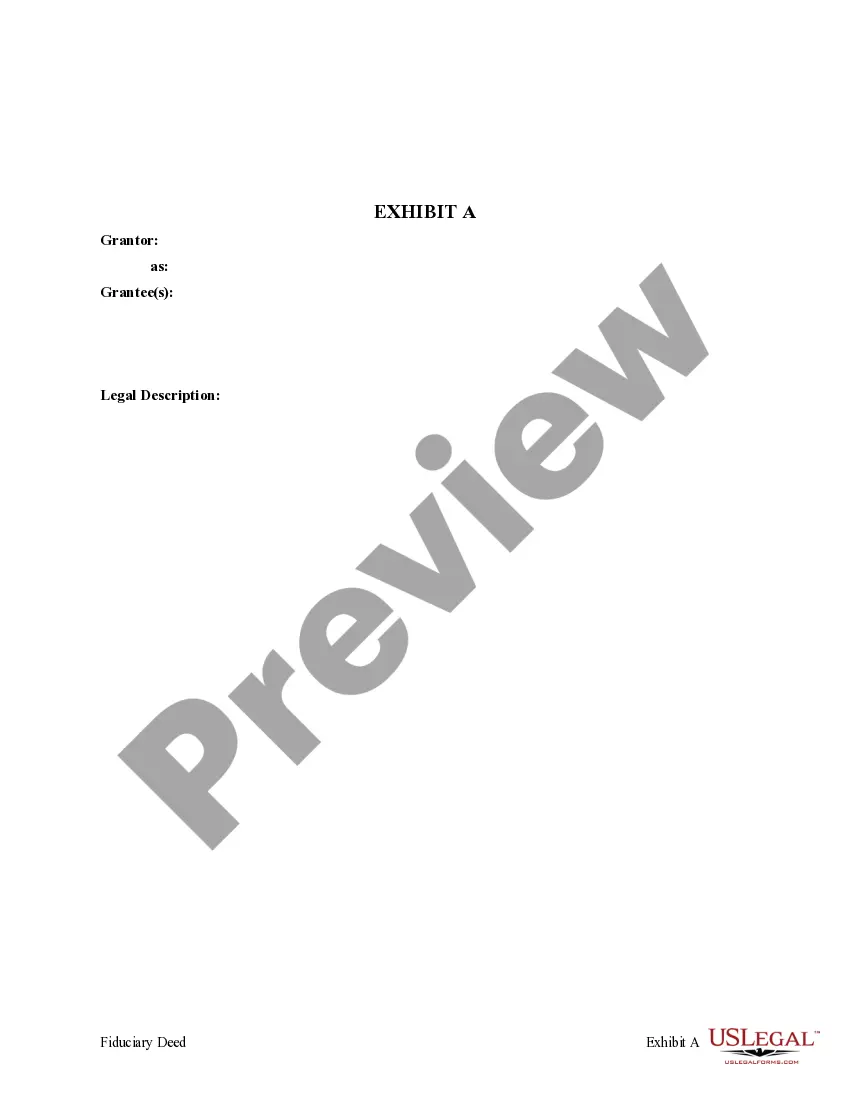 Preview Fiduciary Deed