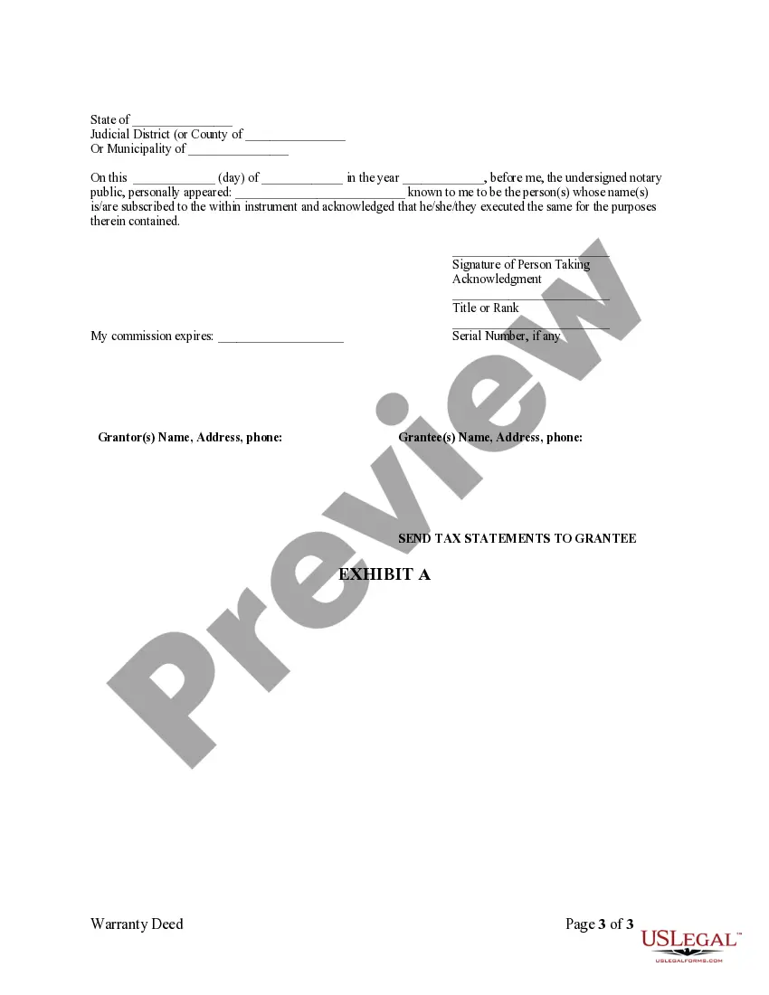 Preview Warranty Deed from two Individuals to LLC