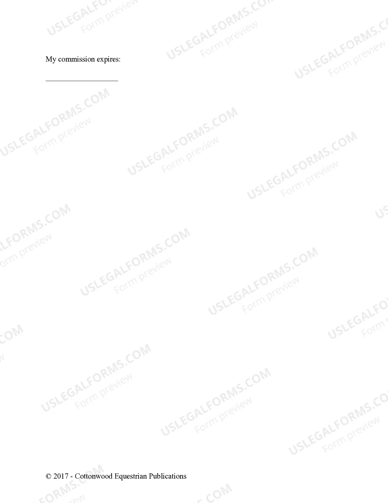 Preview Authorization To Obtain Medical Treatment For Minor Child - Horse Equine Forms