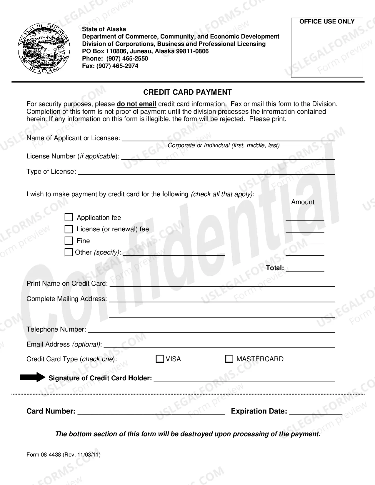 Preview Copy Request Form for Domestic or Foreign Corporation