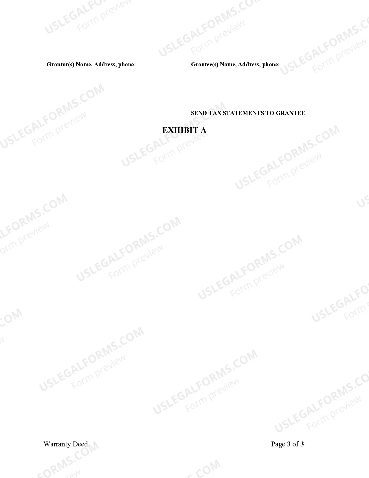 Preview Warranty Deed from Husband and Wife to Corporation