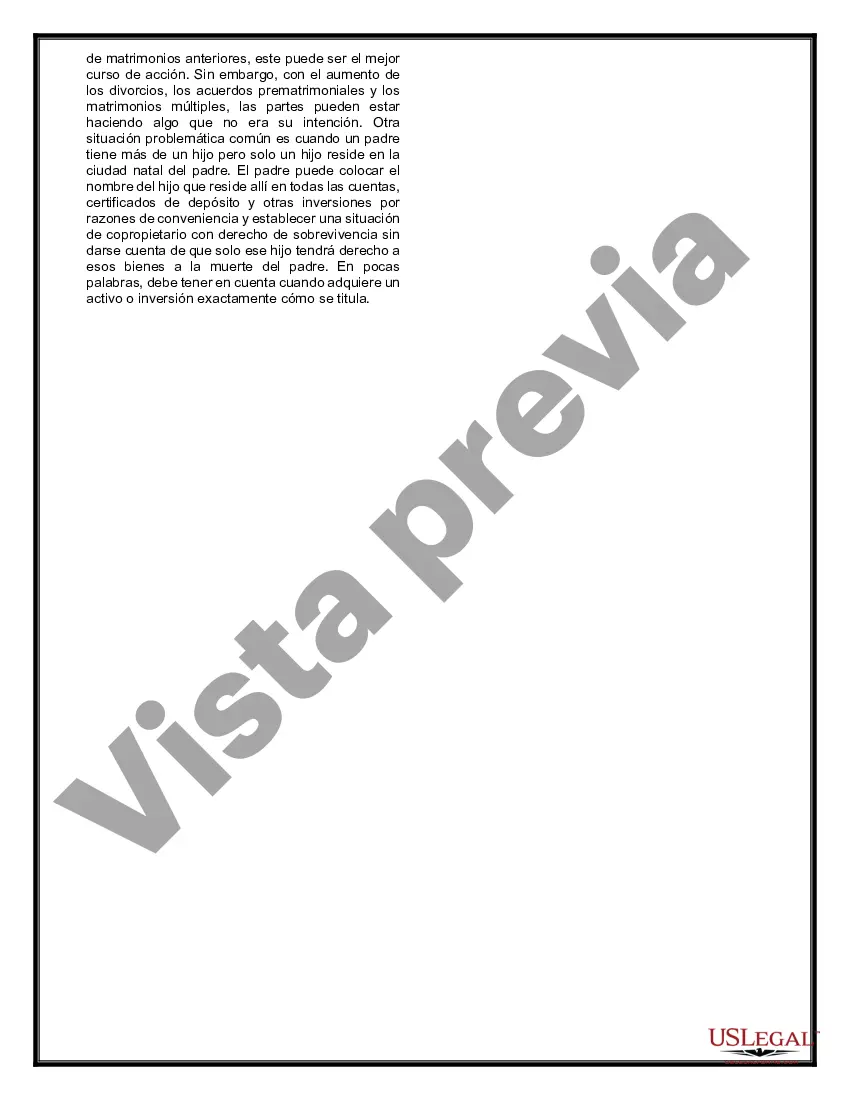 Preview Paquete de testamentos mutuos de últimas voluntades y testamentos para personas solteras que viven juntas no casadas con hijos adultos