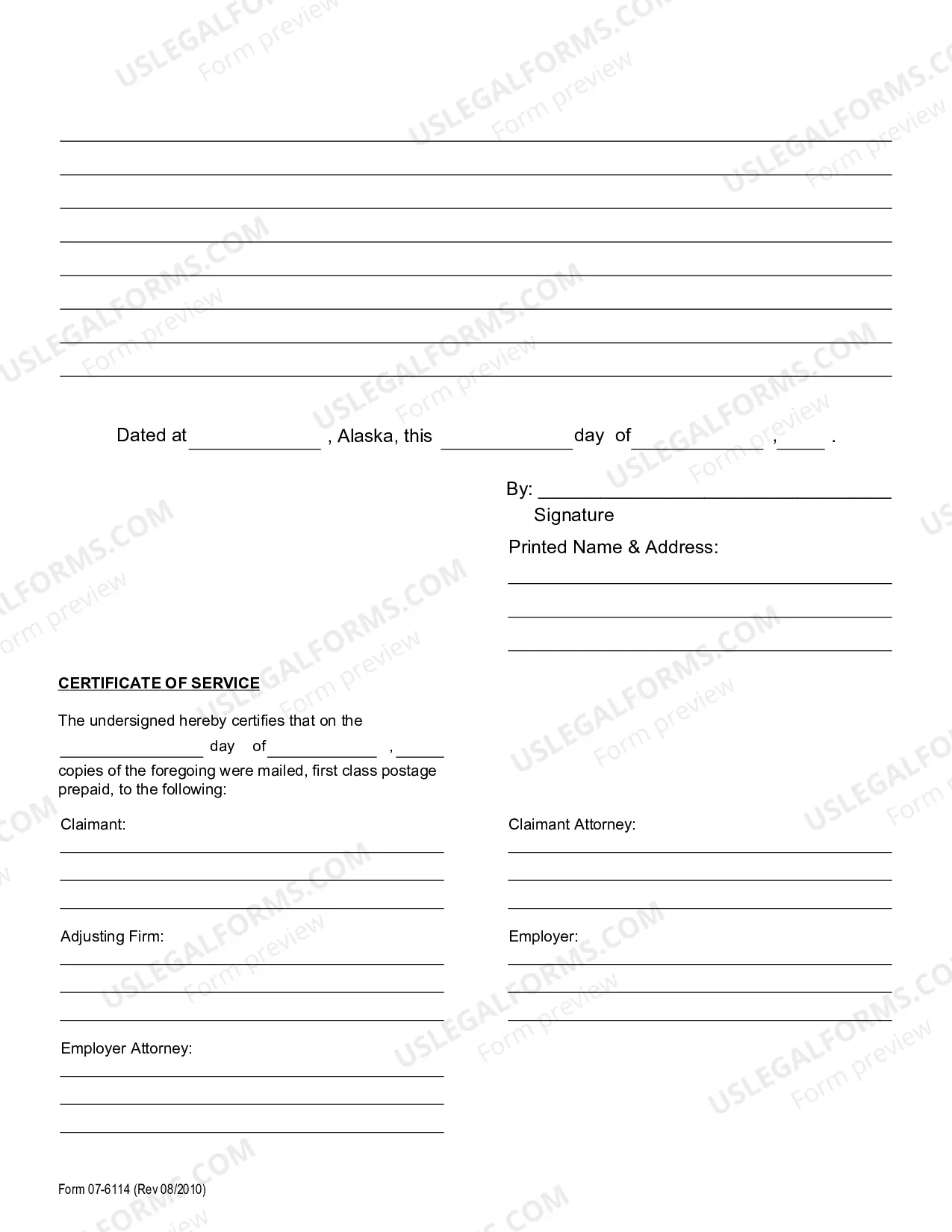 Preview Notice of Intent to Rely