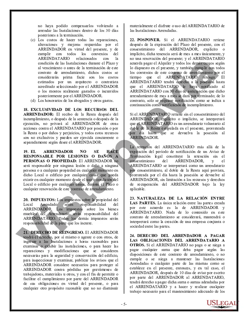 Preview Arrendamiento de edificio o espacio comercial