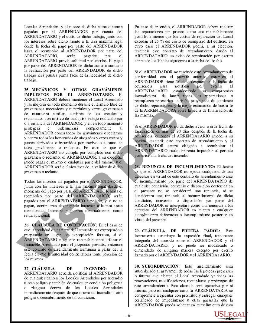 Preview Arrendamiento de edificio o espacio comercial