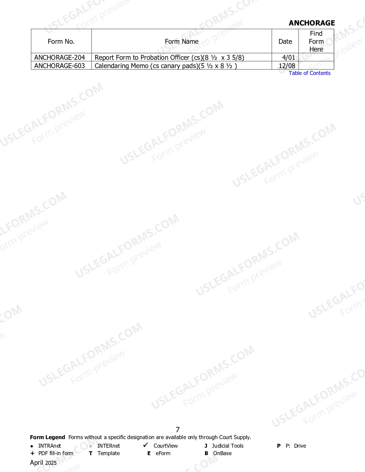 Preview Alaska Court System Forms Catalog