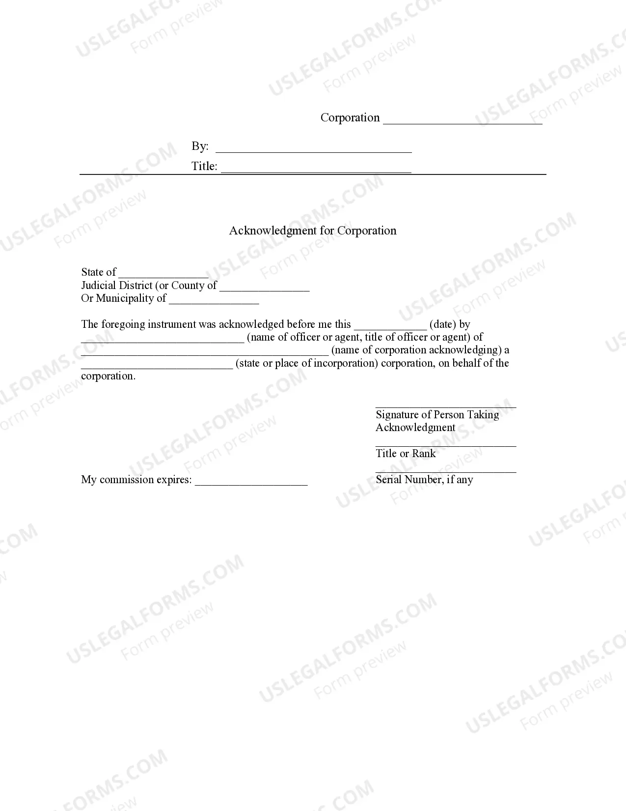 Preview Bill of Sale with Warranty for Corporate Seller