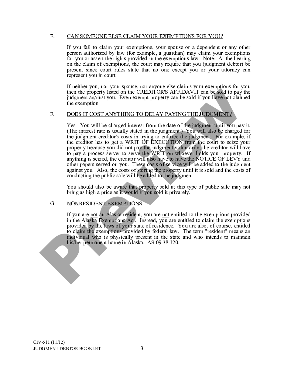 page 6 Judgment Debtor Booklet preview