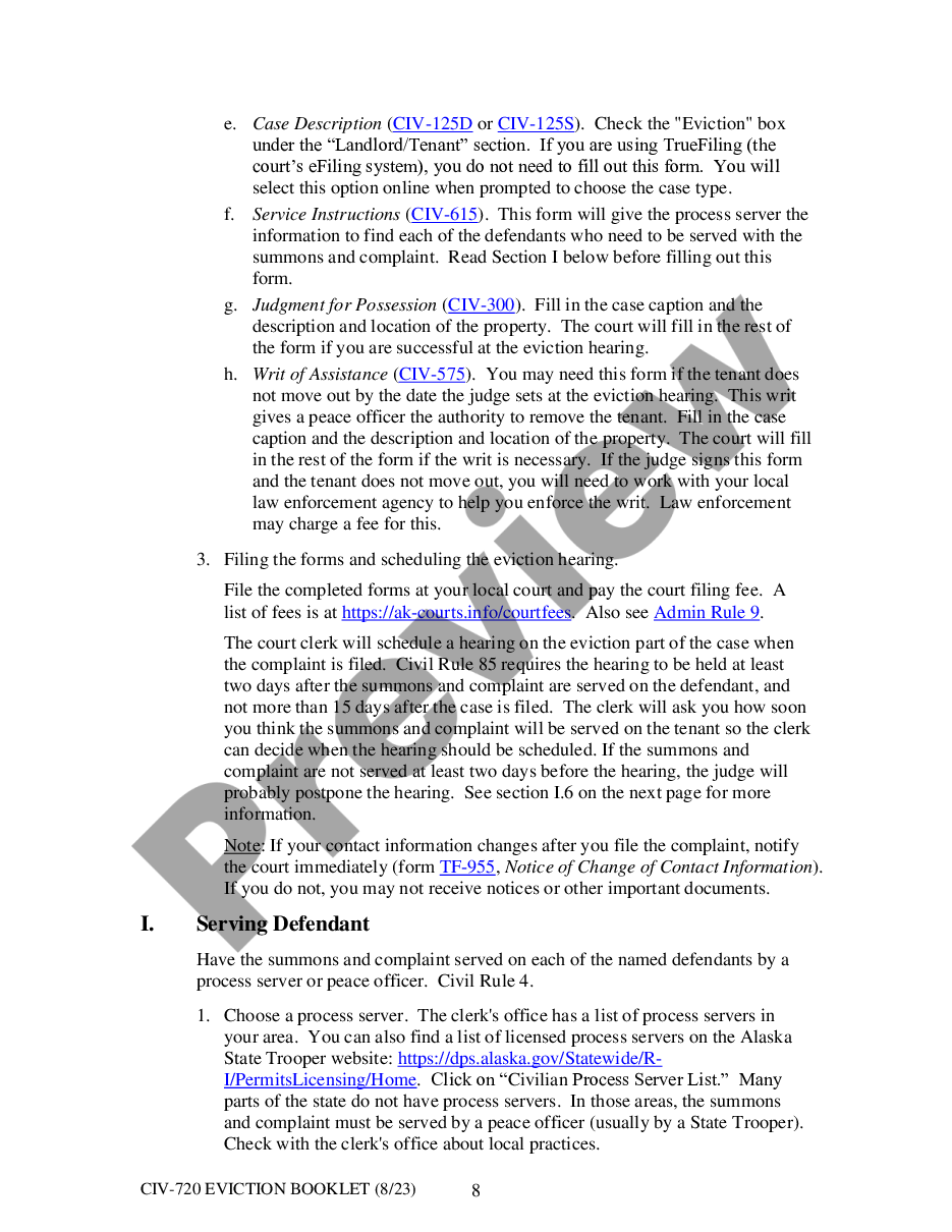 page 9 Eviction Information for Landlords and Tenants About Forcible Entry and Detainer (F.E.D.) Actions preview