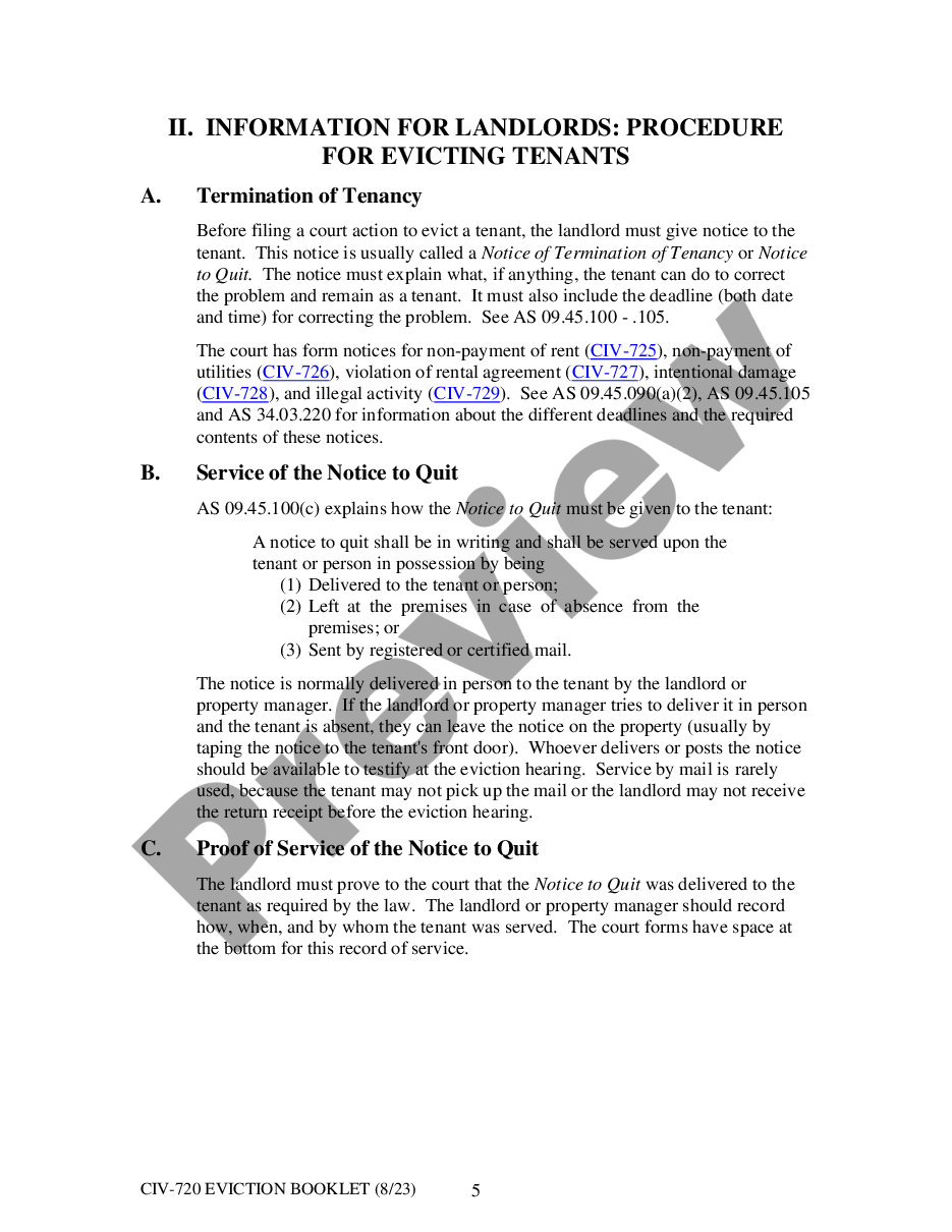page 6 Eviction Information for Landlords and Tenants About Forcible Entry and Detainer (F.E.D.) Actions preview