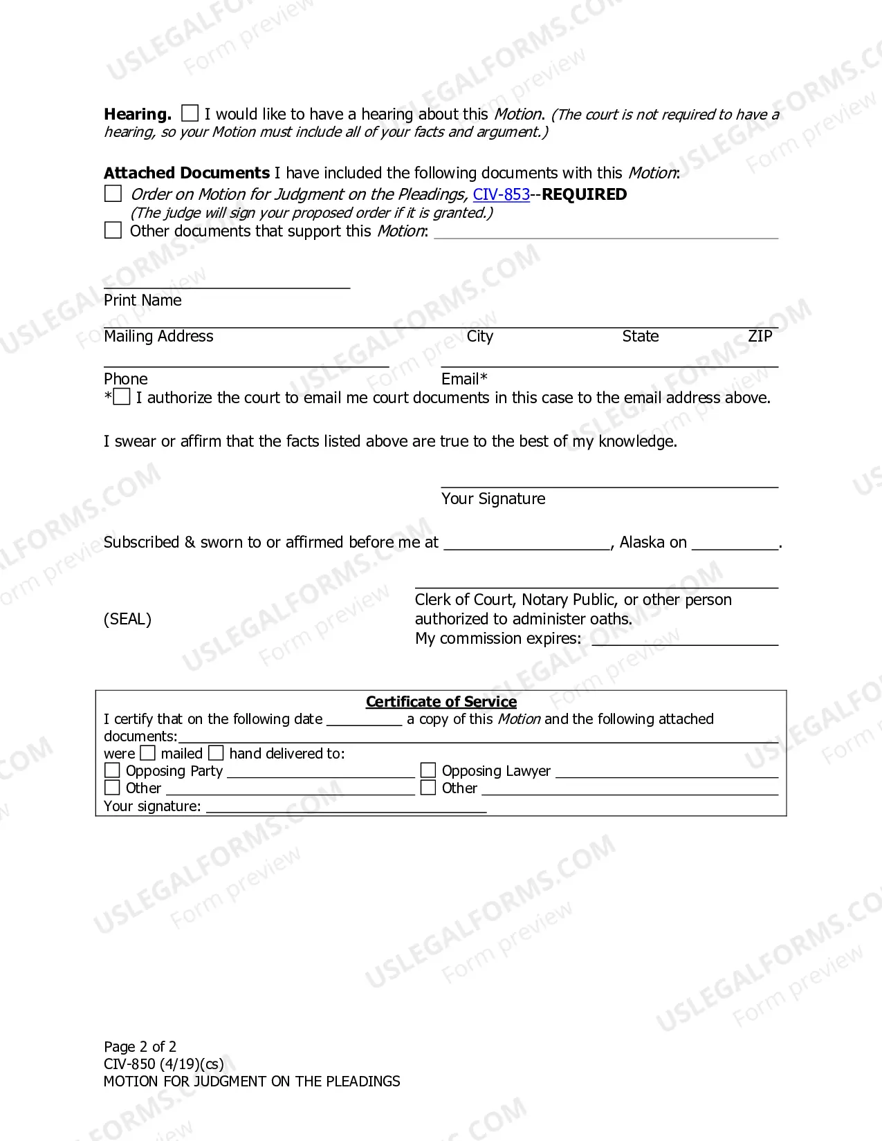 Preview Motion for Judgment on the Pleadings