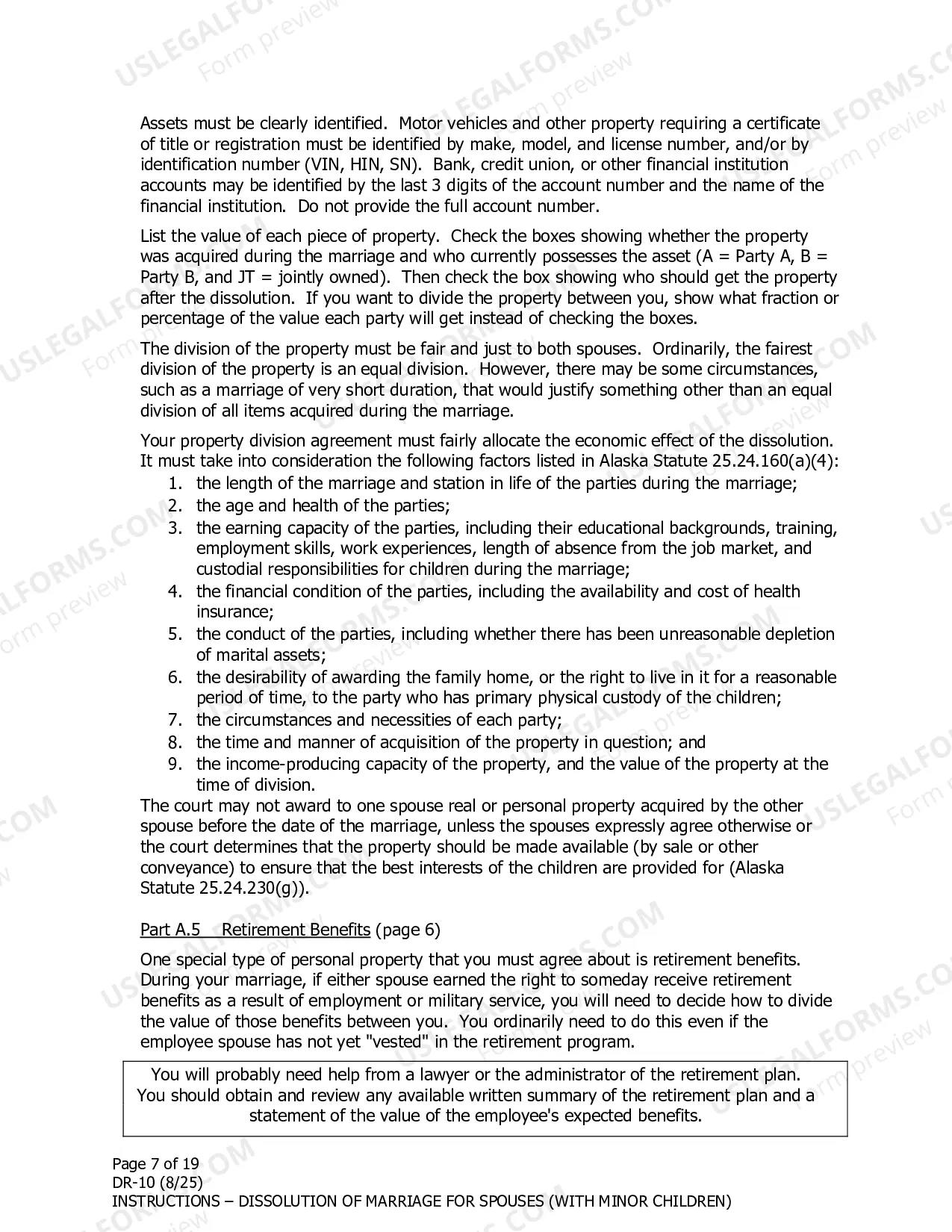 Preview Instructions