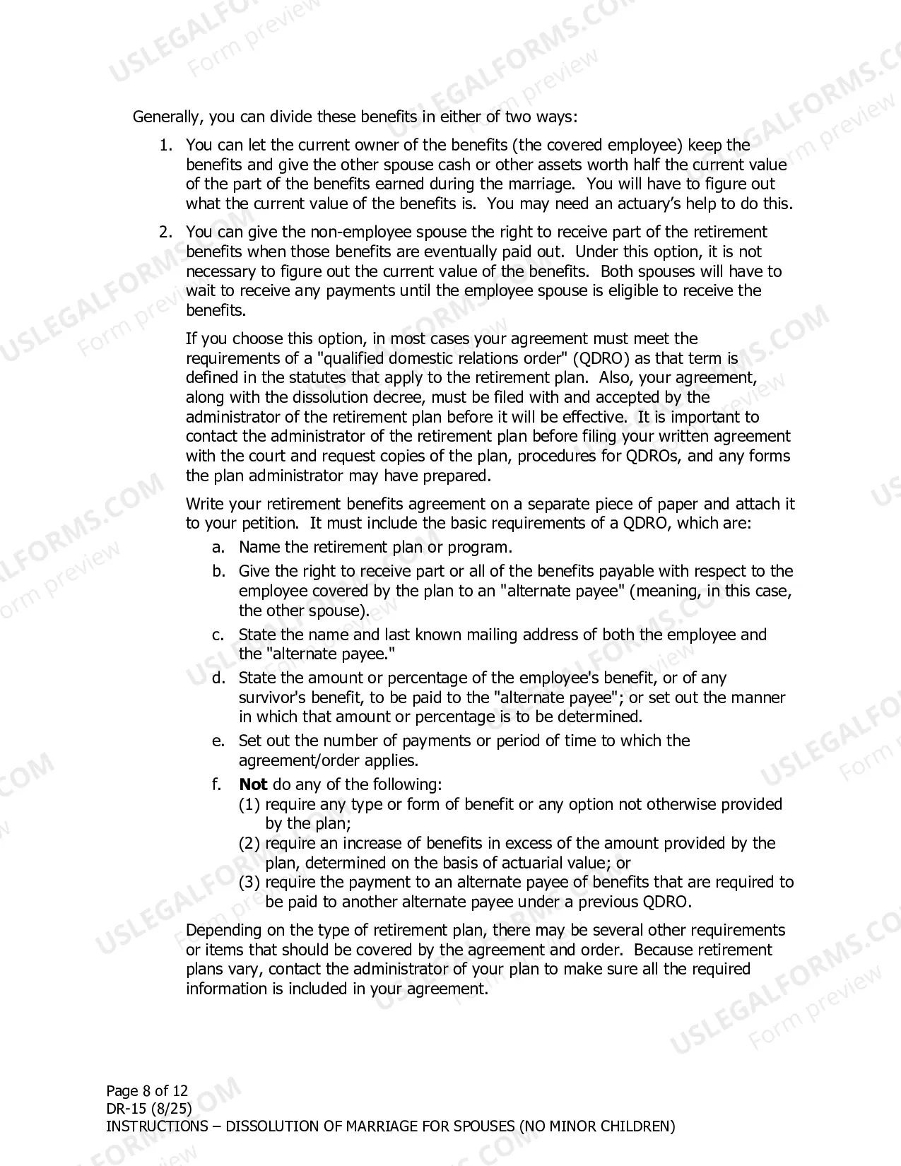 Preview Instructions