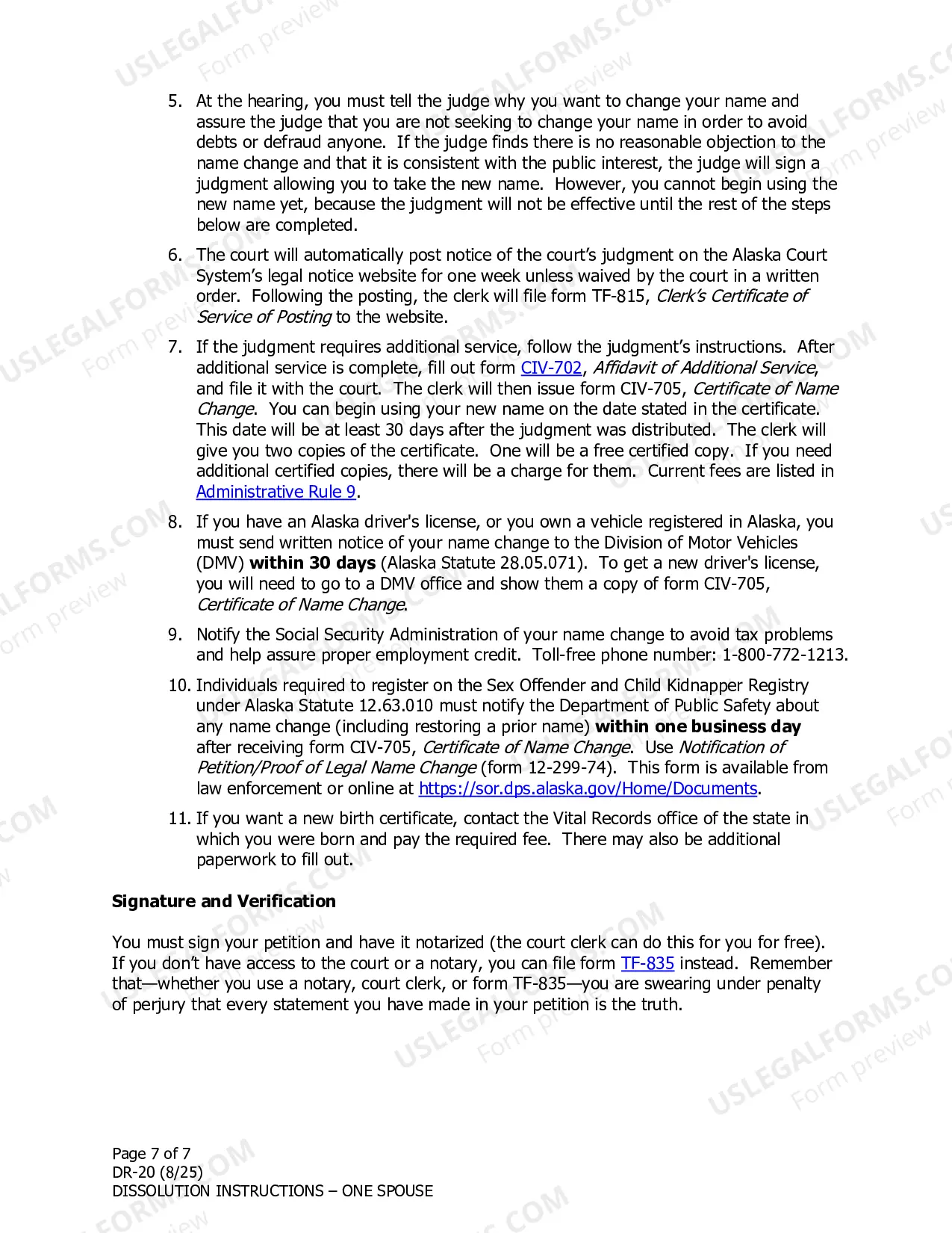 Preview Instructions