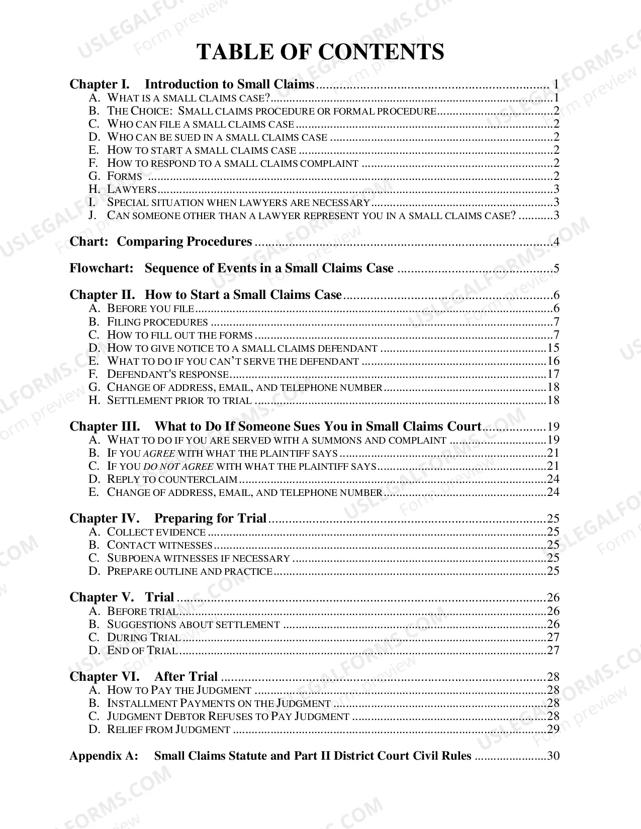 Preview Alaska Small Claims Handbook