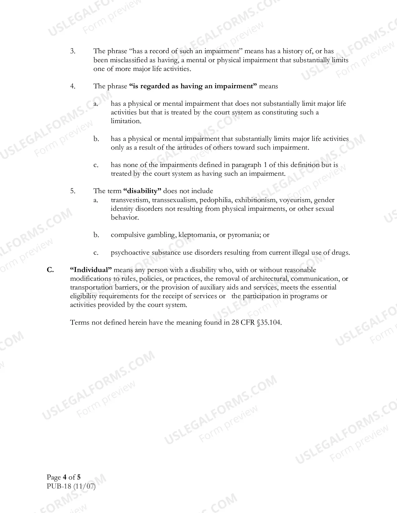 Preview Grievance Procedures for Persons Who Believe That the Court System Has Discriminated Against Them on the Basis of a Disability