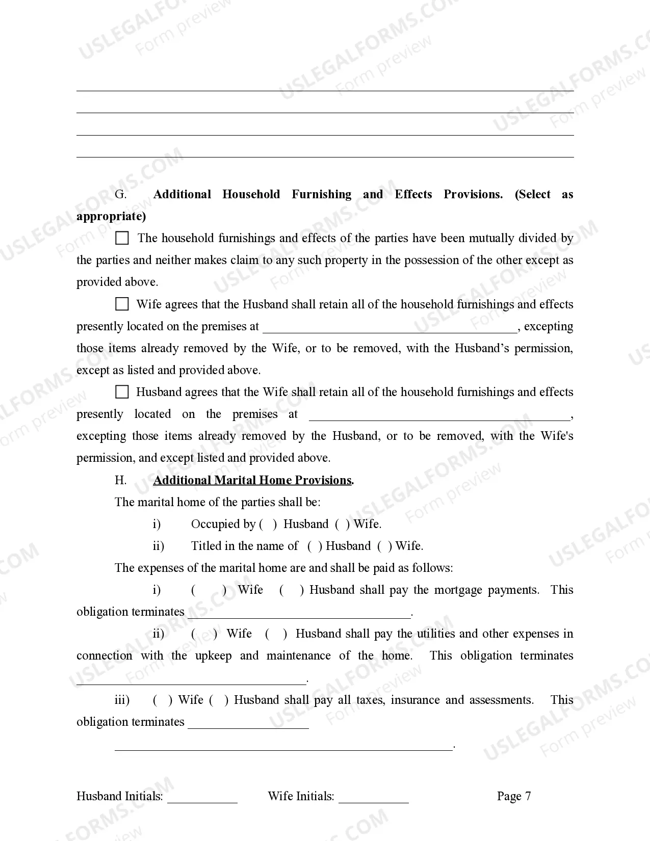 Preview Marital Legal Separation and Property Settlement Agreement where Minor Children and Parties May have Joint Property or Debts and Divorce Action Filed