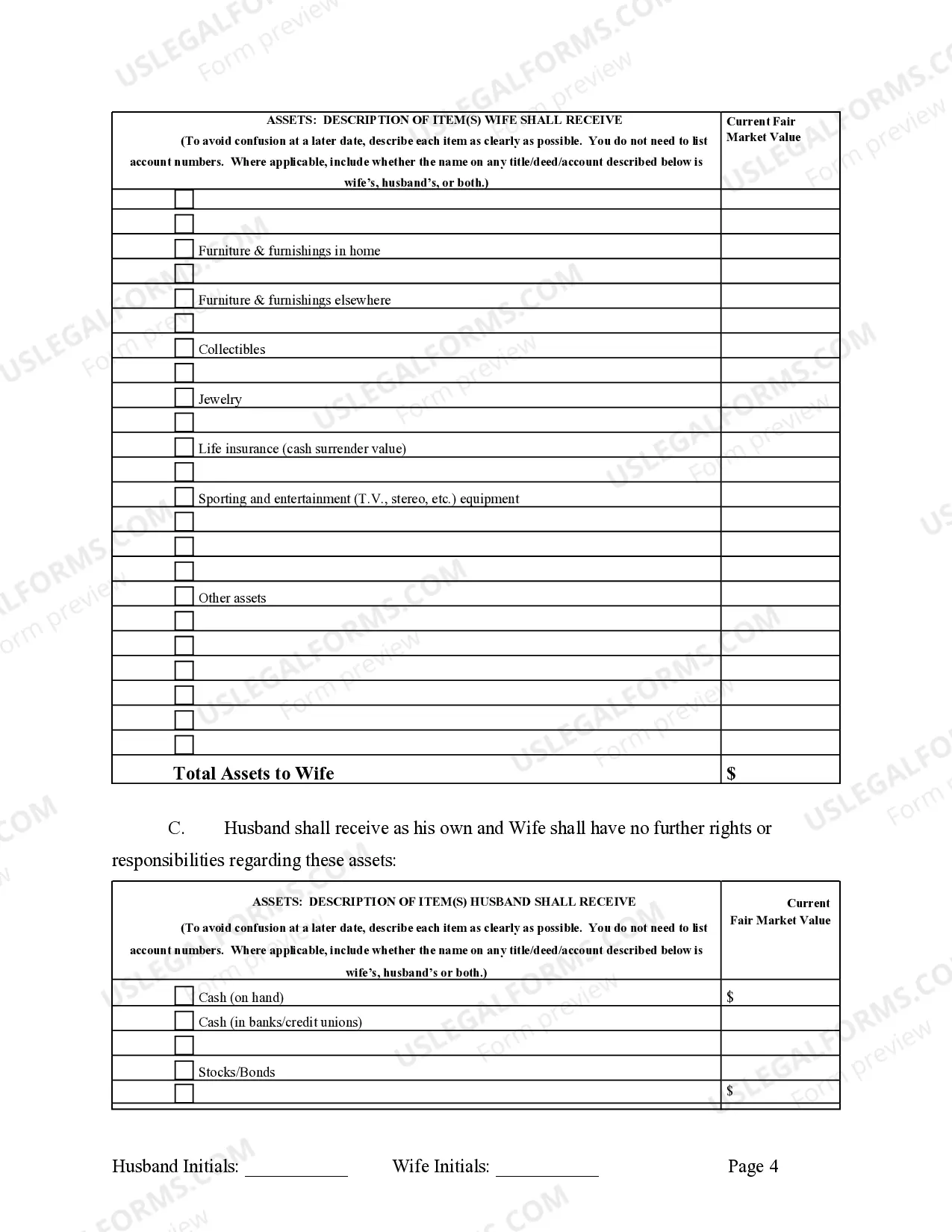 Preview Marital Legal Separation and Property Settlement Agreement Adult Children Parties May have Joint Property or Debts where Divorce Action Filed