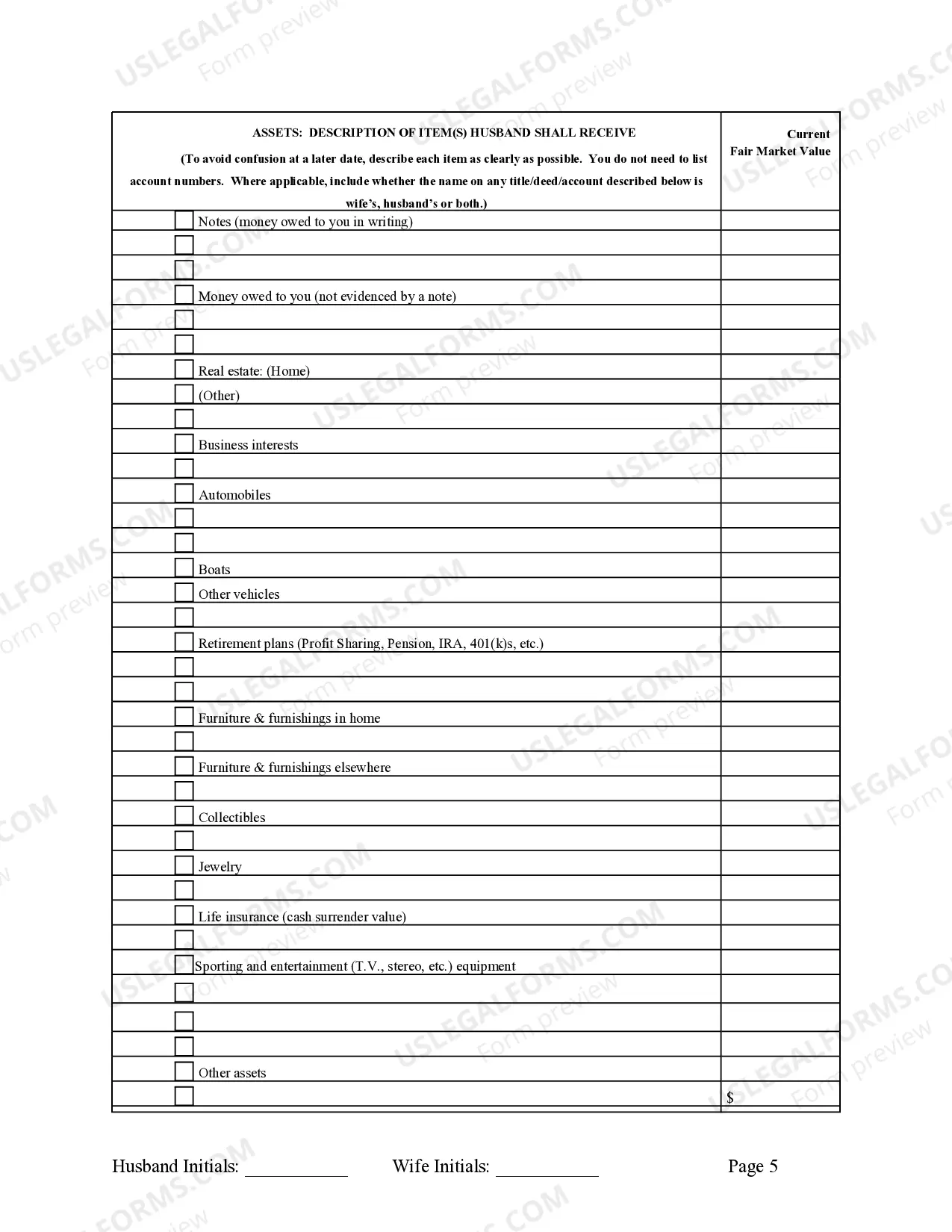 Preview Marital Legal Separation and Property Settlement Agreement Adult Children Parties May have Joint Property or Debts where Divorce Action Filed