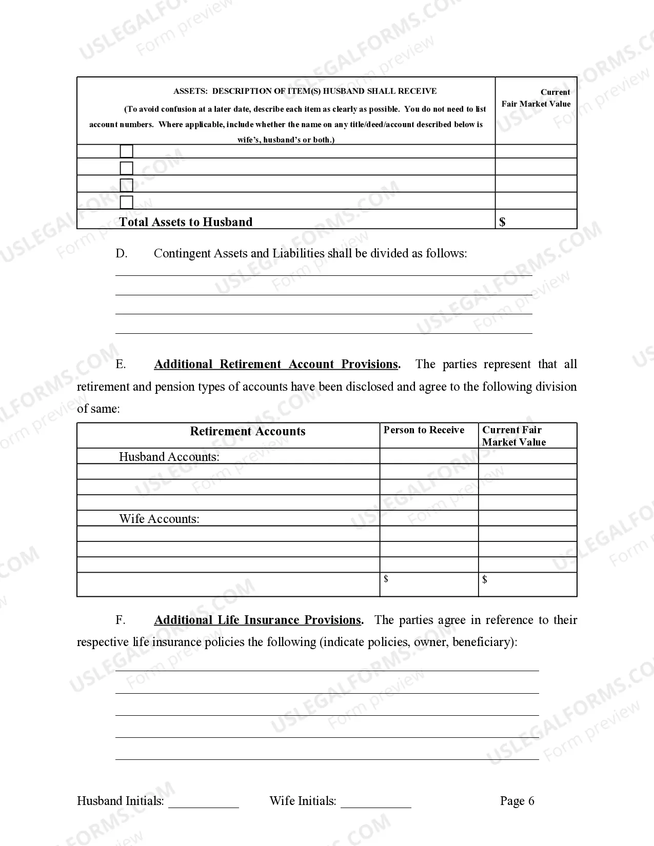 Preview Marital Legal Separation and Property Settlement Agreement Adult Children Parties May have Joint Property or Debts where Divorce Action Filed