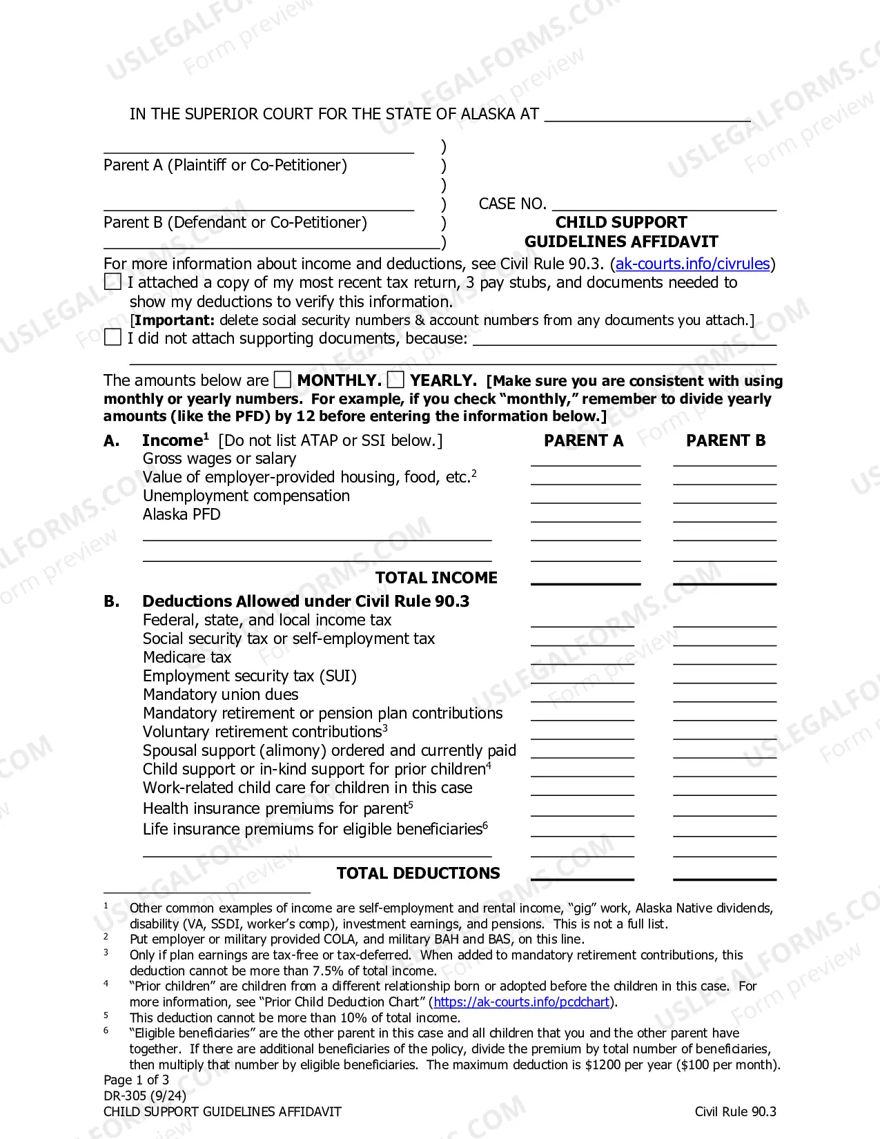 Preview Response Packet, DR-720
