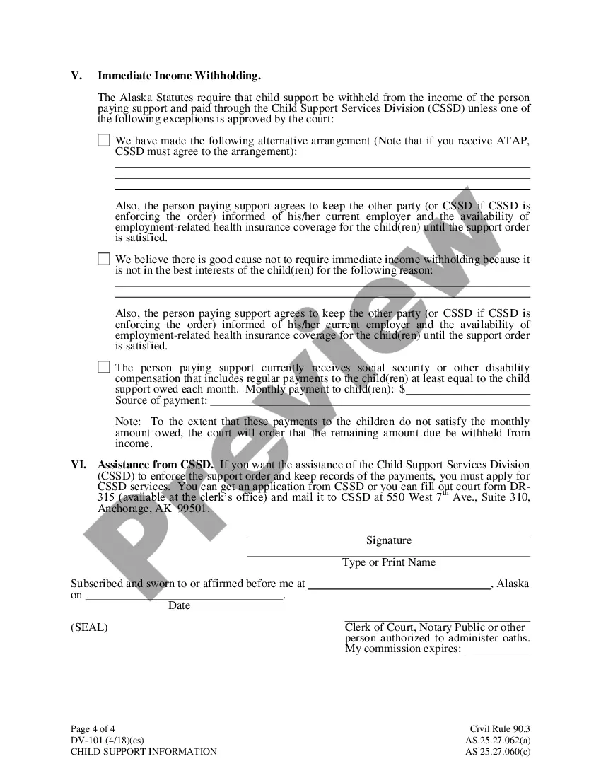 Get Child Support Information Preview Child Support Information