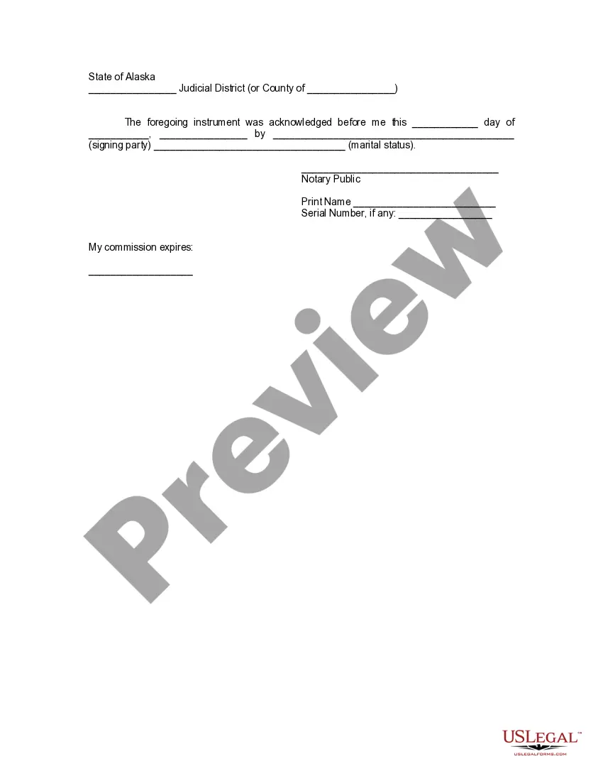 Preview Assignment to Living Trust