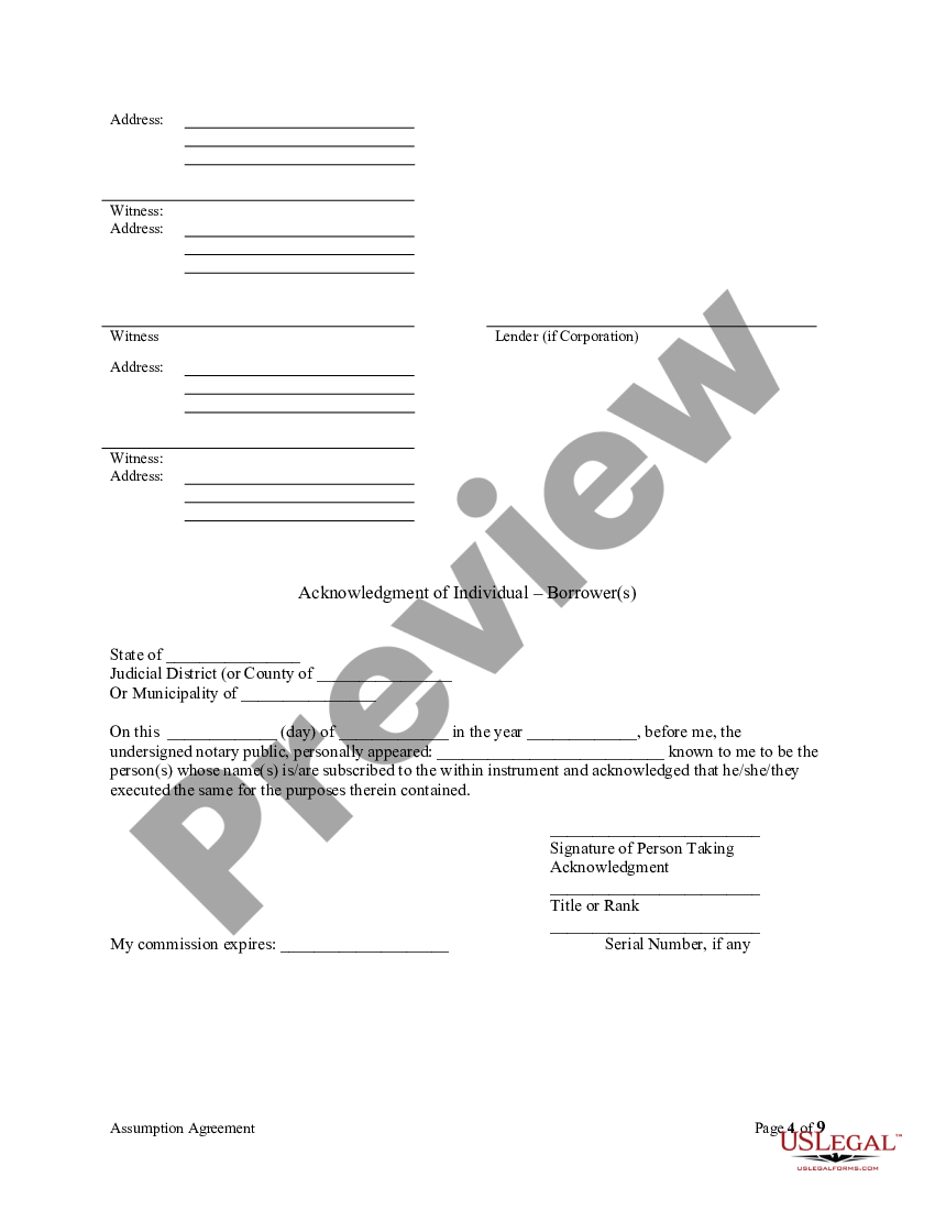 Alaska Assumption Agreement Of Deed Of Trust And Release Of Original Mortgagors Assumption 