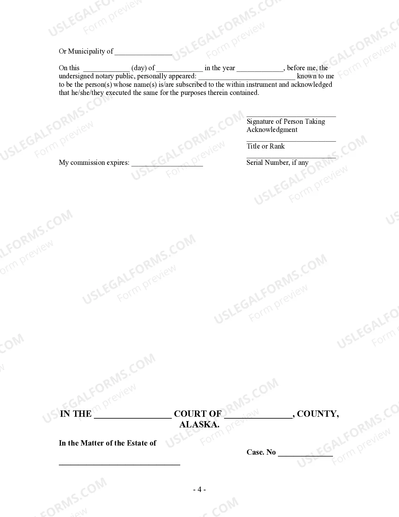 Preview Summary Administration Package