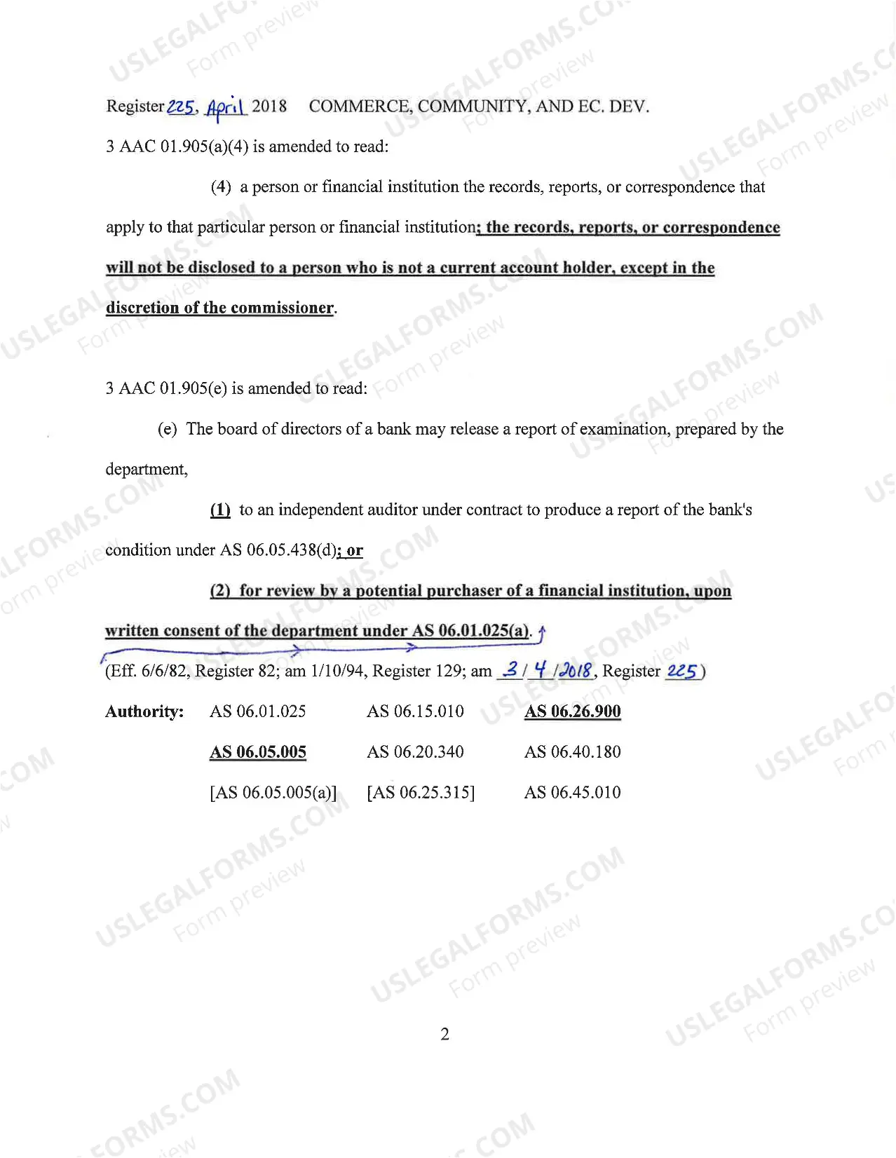 Preview Proposed Financial Institution and Banking Regulations are open to public comment.