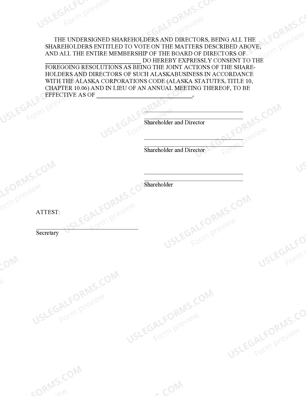 Preview Annual Minutes