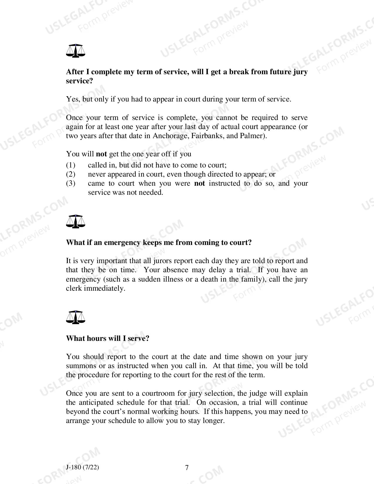 Preview Alaska Trial Jury Handbook