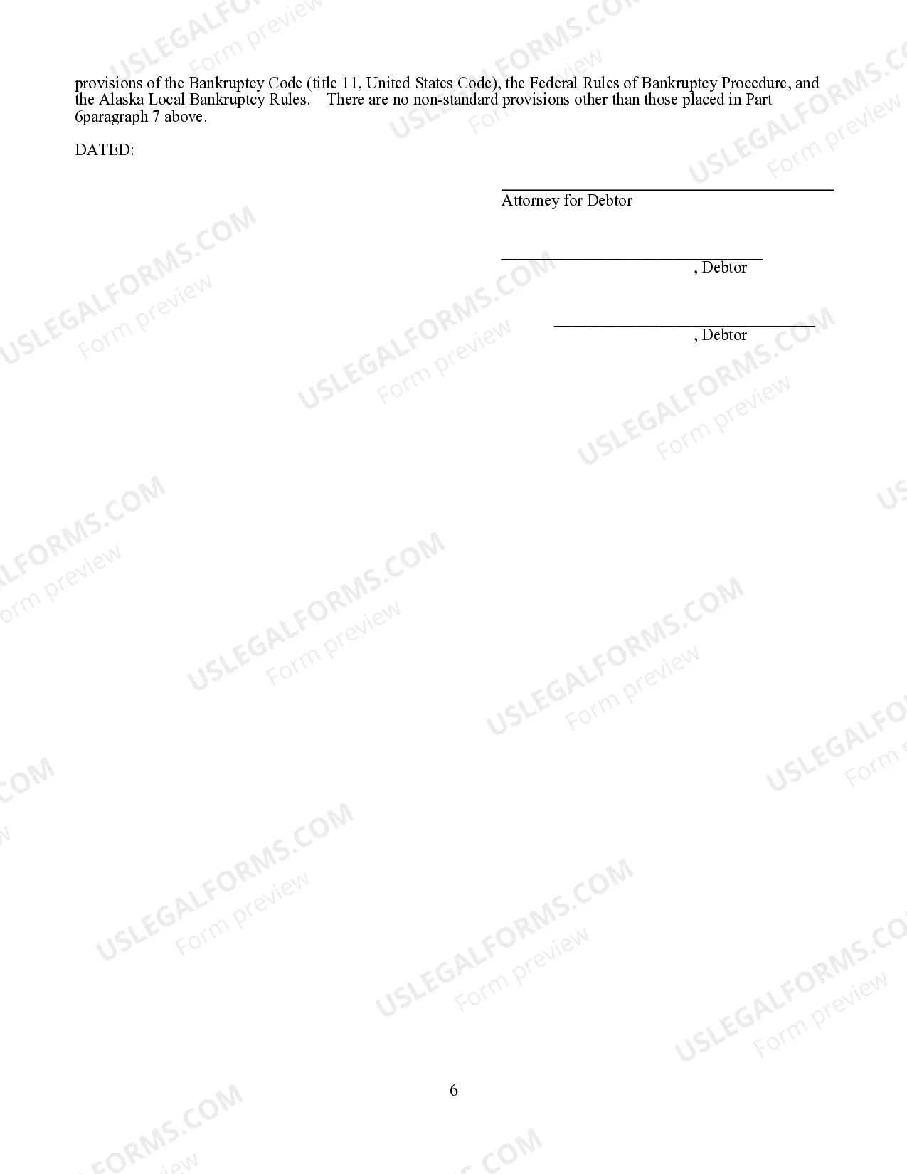 Preview Chapter 13 Plan (Cases Filed or Converted on or after 12/1/17)