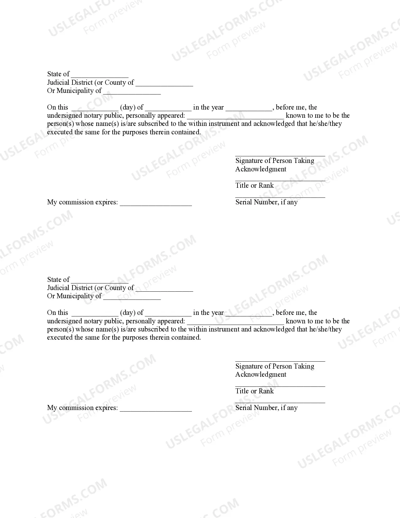 Preview Notice of Lease for Recording