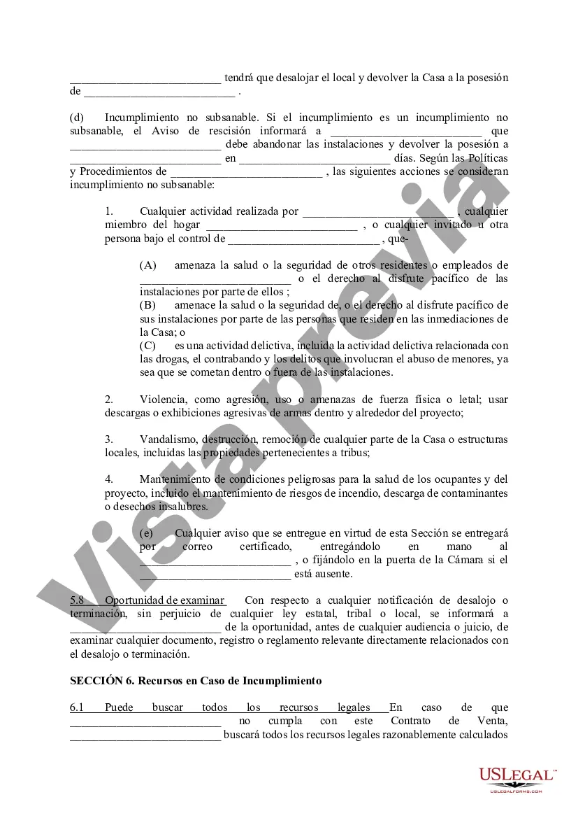 Preview Contrato de venta