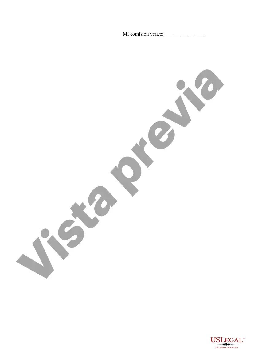 Get Declaración jurada de impedimento Preview Declaración jurada de impedimento