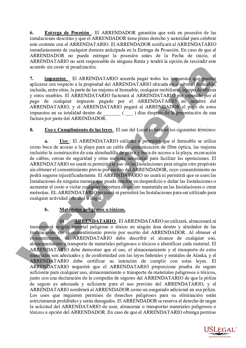 Preview Contrato de Arrendamiento de Terreno
