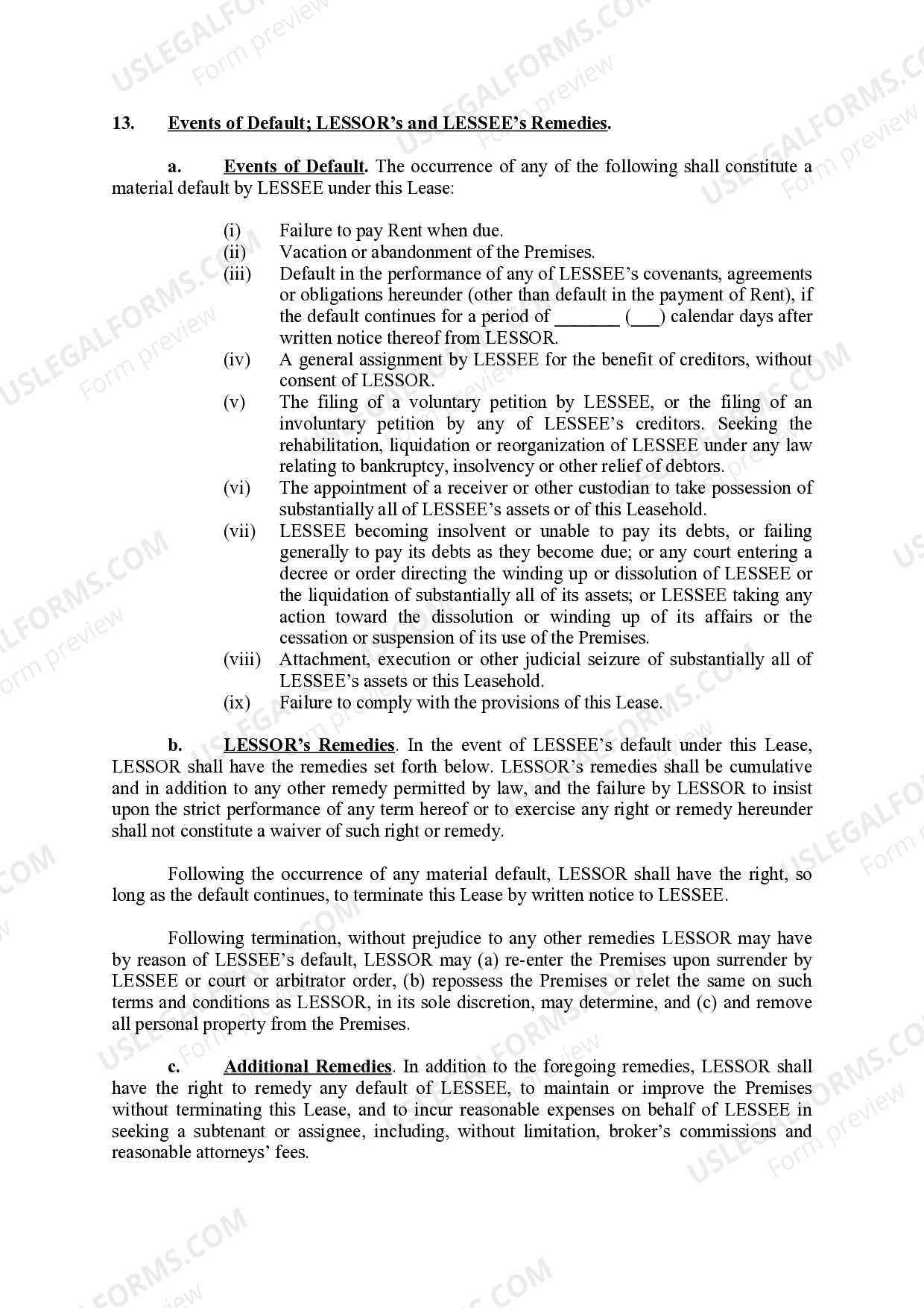 Alaska Ground Lease Agreement US Legal Forms