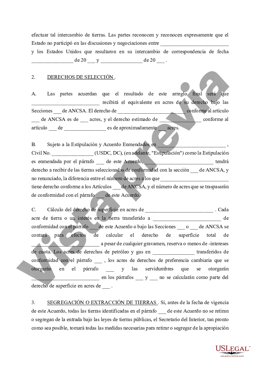 Preview Acuerdo de solución